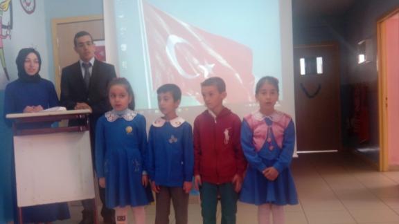 Pazarköy Cezmi Bilgin İlkokulu/Ortaokulu´nda Turizm Haftası Kutlaması.