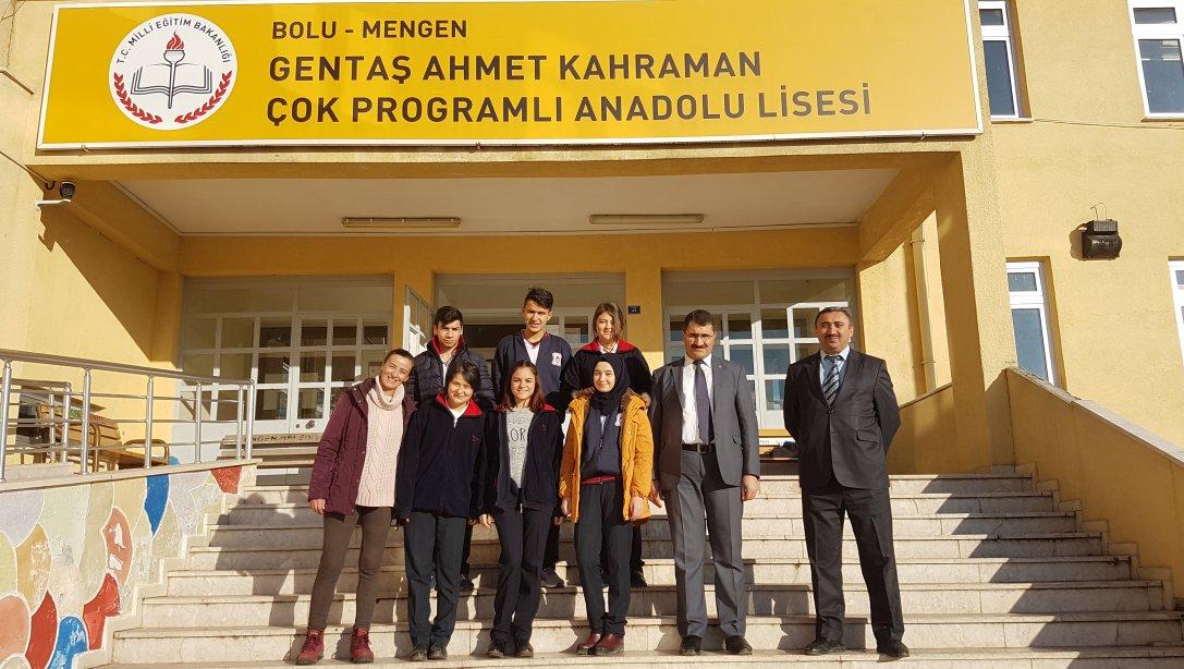 Gentaş Ahmet Kahraman Çok Programlı Anadolu Lisesi Avrupa Yolunda