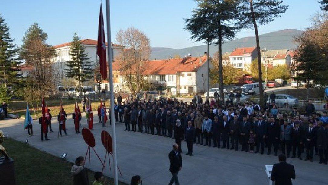 İlçemizde 10 Kasım Atatürk'ü Anma Günü Etkinlikleri Gerçekleştirildi
