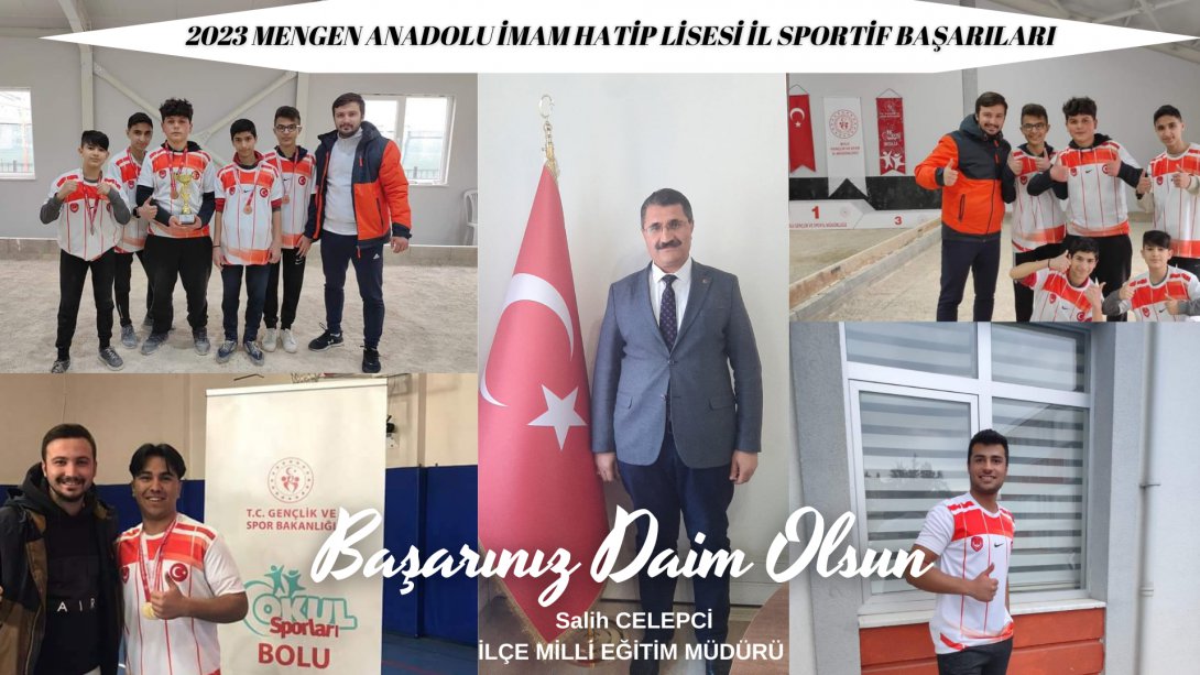 Mengen Anadolu İmam-Hatip Lisesi/Ortaokulundan Çifte Başarı