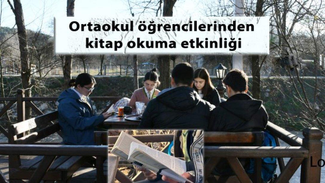 İlçemiz Mengen Atatürk Ortaokulu Öğrencileri Kitap Okuma Etkinliği Düzenlemeye Başladı